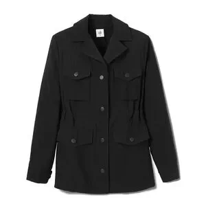 ジャケット・アウター Bibiy. MELINDA CAPE BLACK(FREE SIZE) Sebby Collection Plus Size Faux Leather Zip Front Jacket